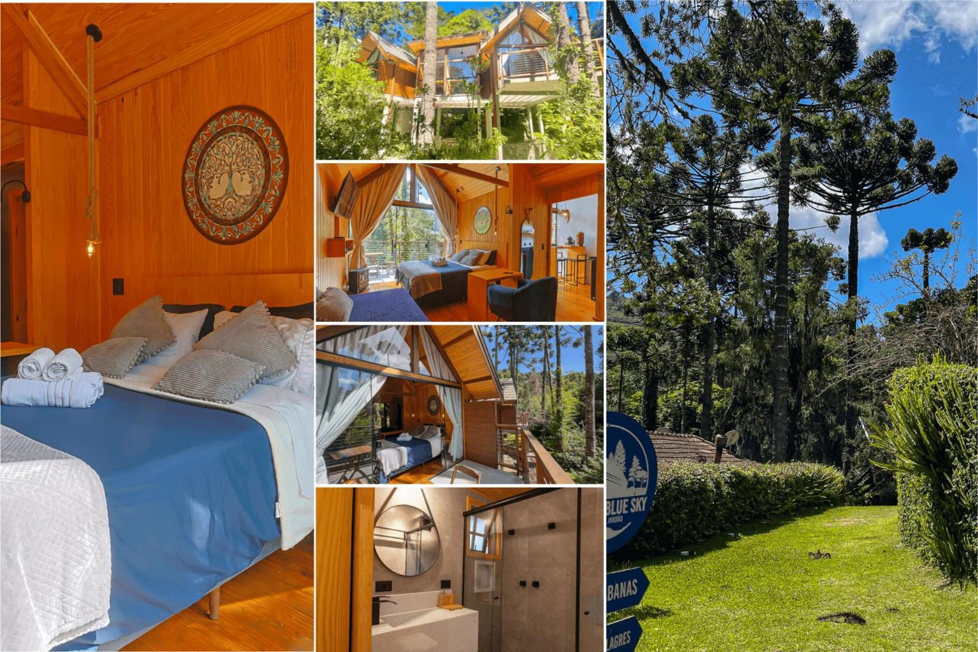 Cabana Suspensa Na Natureza - Regiao Turistica Кампус-ду-Жордау Экстерьер фото